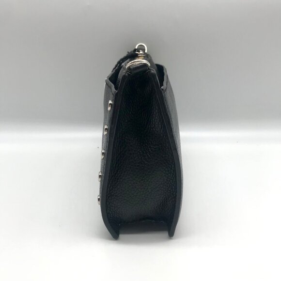 Brighton Black Pebbled Leather Preety Tough Rox Crossbody - Picture 4 of 12